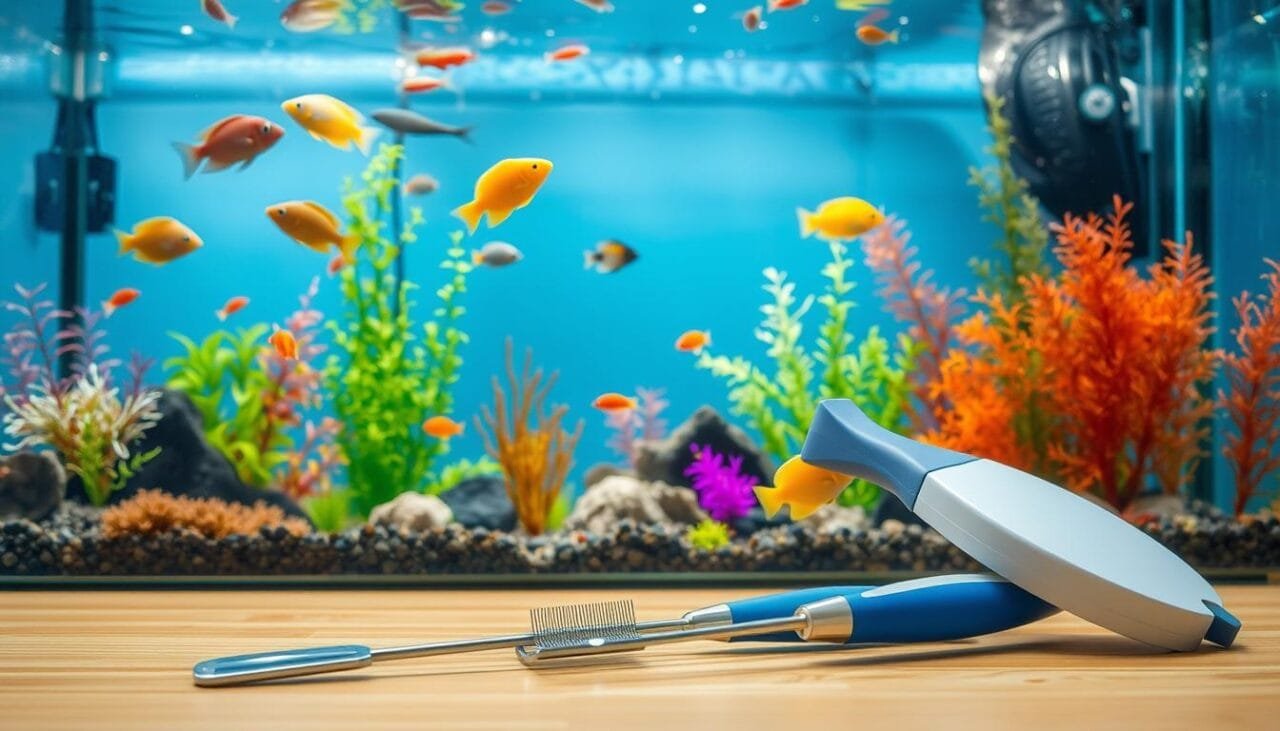 Cleaning Aquarium Glass and Algae Control